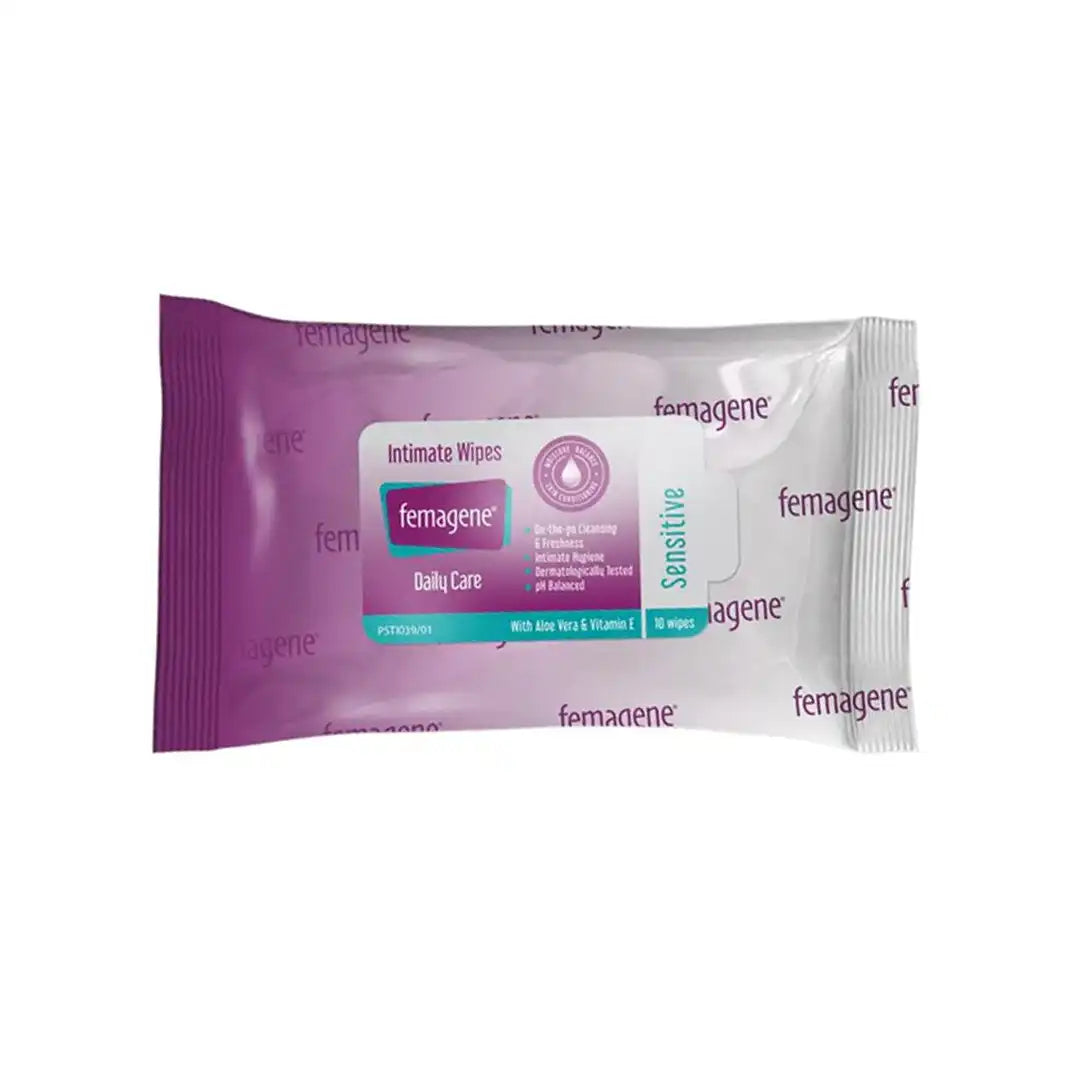 Femagene Wipes, 10's