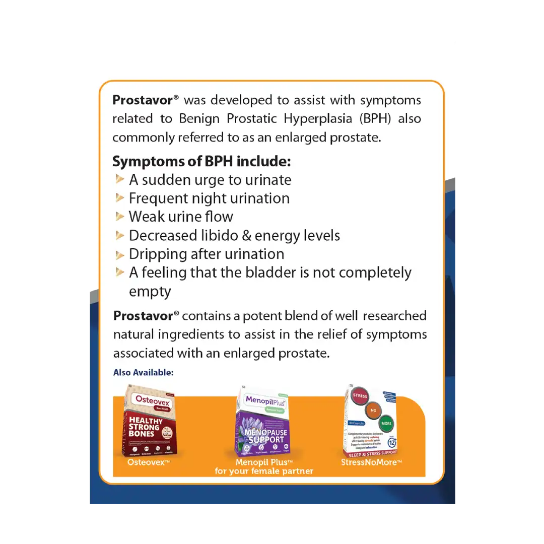 Prostavor Capsules, 60's