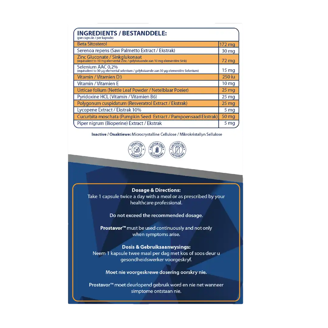 Prostavor Capsules, 60's