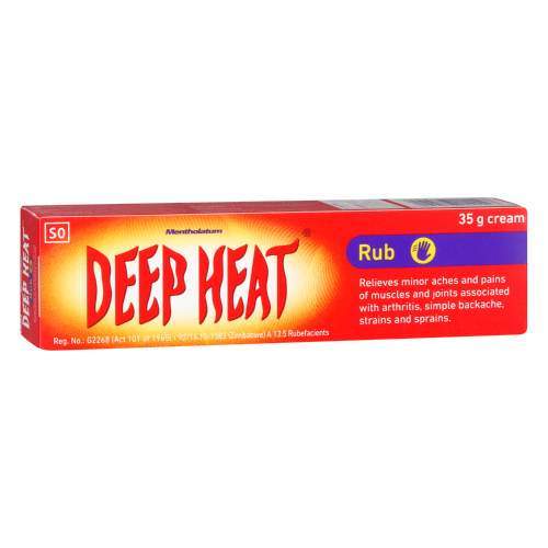 Deep Heat Health Deep Heat Rub 35g 6001546011127 717967018