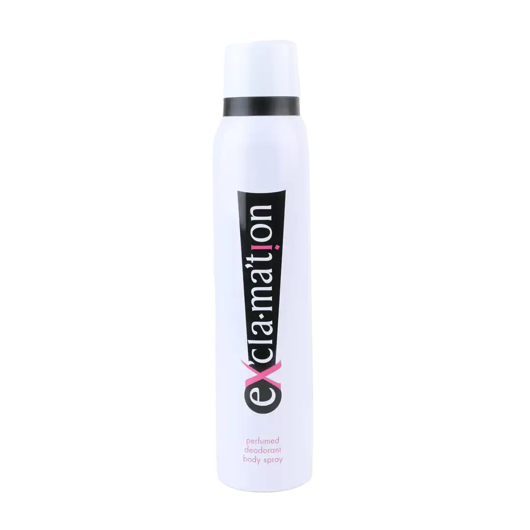 Coty Body Spray Exclamation 150ml, Assorted