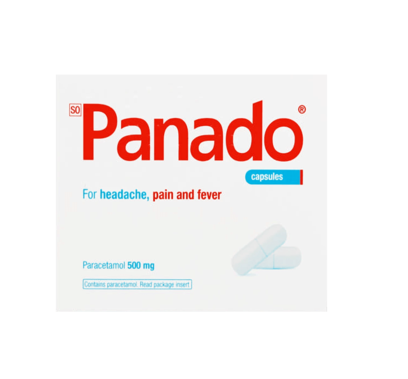 Mopani Pharmacy Quick Relief Panado 500mg Caps, 20's 6004405003271 752355015