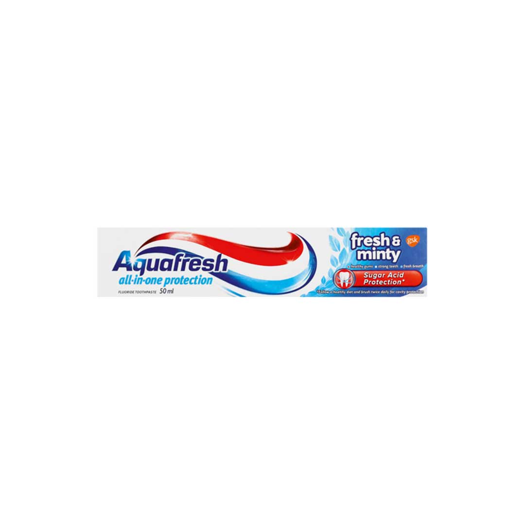 Aquafresh Fresh & Minty Toothpaste, 50ml