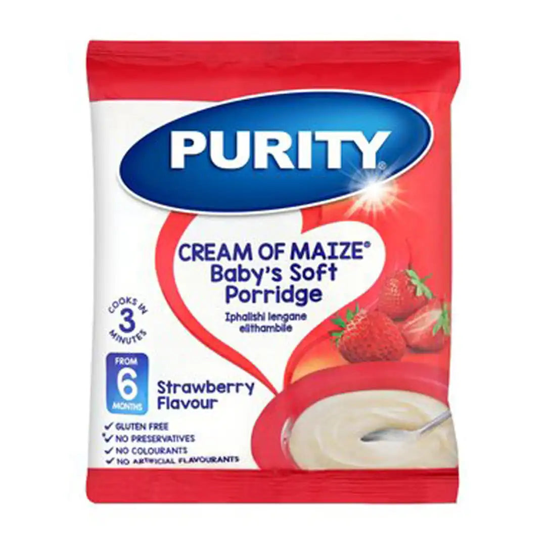 Purity Cream Of Maize Strawberry, 400g