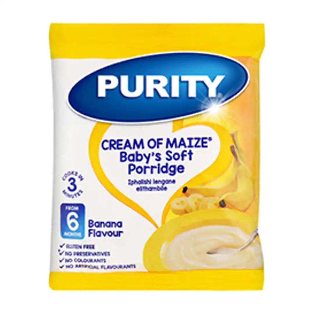 Purity Cream Of Maize Banana, 400g