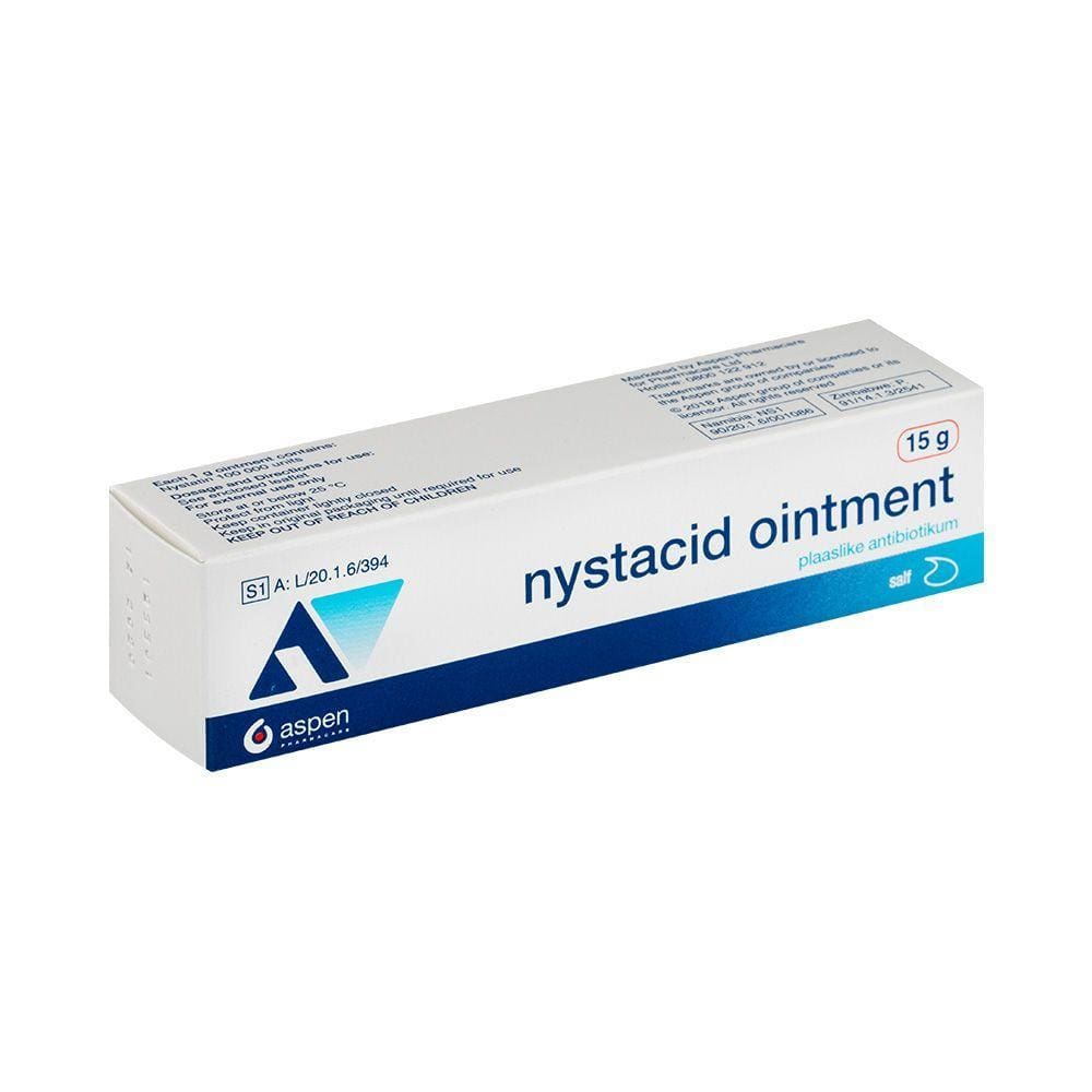 OTC Health Nystacid Ointment, 15g 6001390954298 797022007
