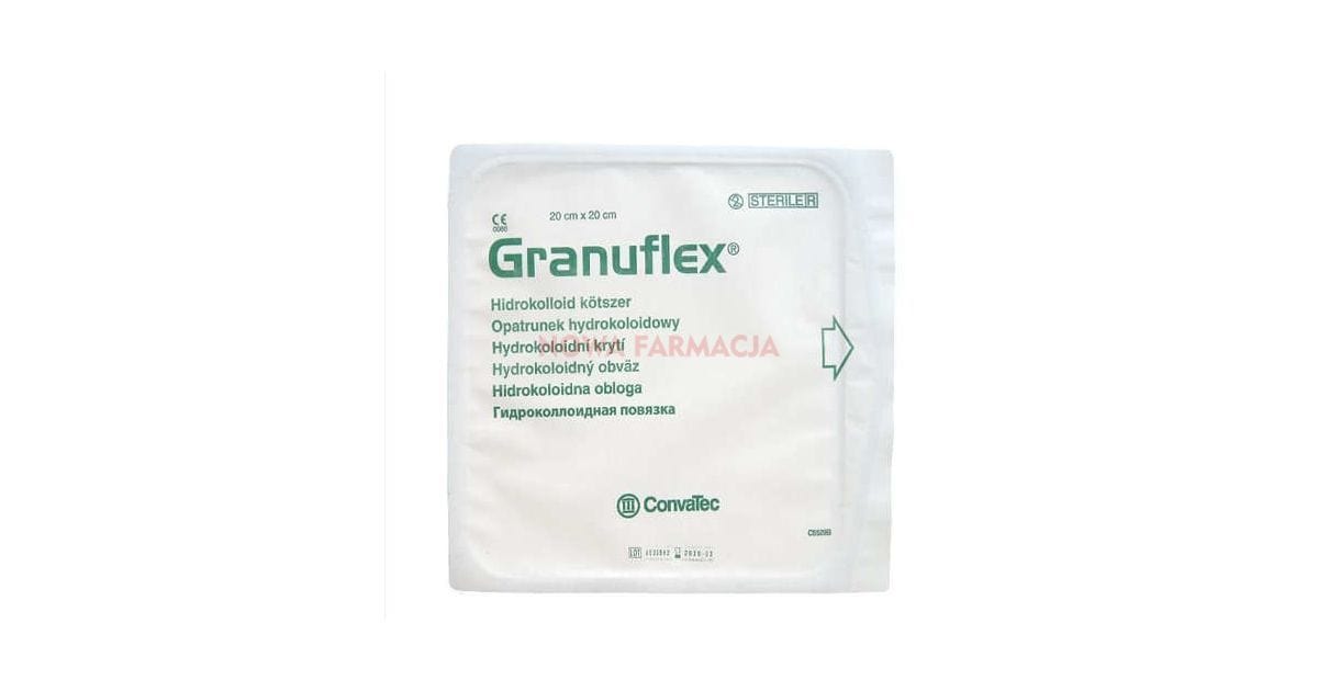 Mopani Pharmacy Health Granuflex Hydrocoloid 20x20cm 2408006860204 800686020