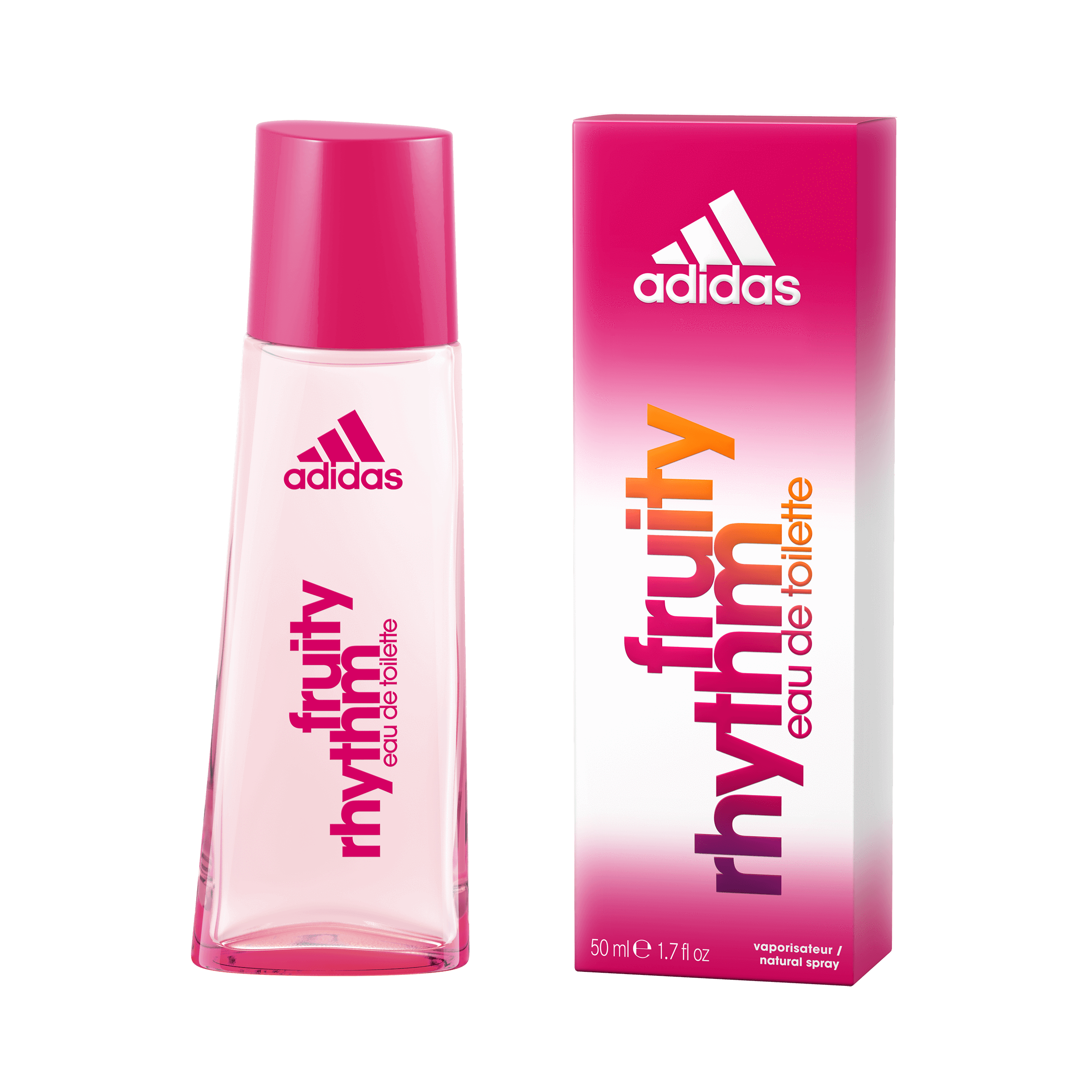 Adidas Fragrances Adidas Fruity Rythm Eau de Toilette, 50ml 3412244510004 80547