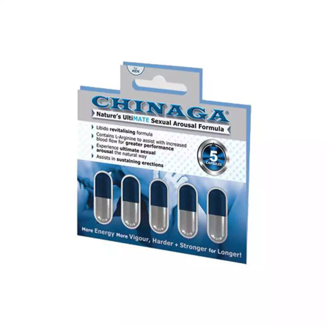 Chinaga Sexual Arousal Formula Capsules, 5's