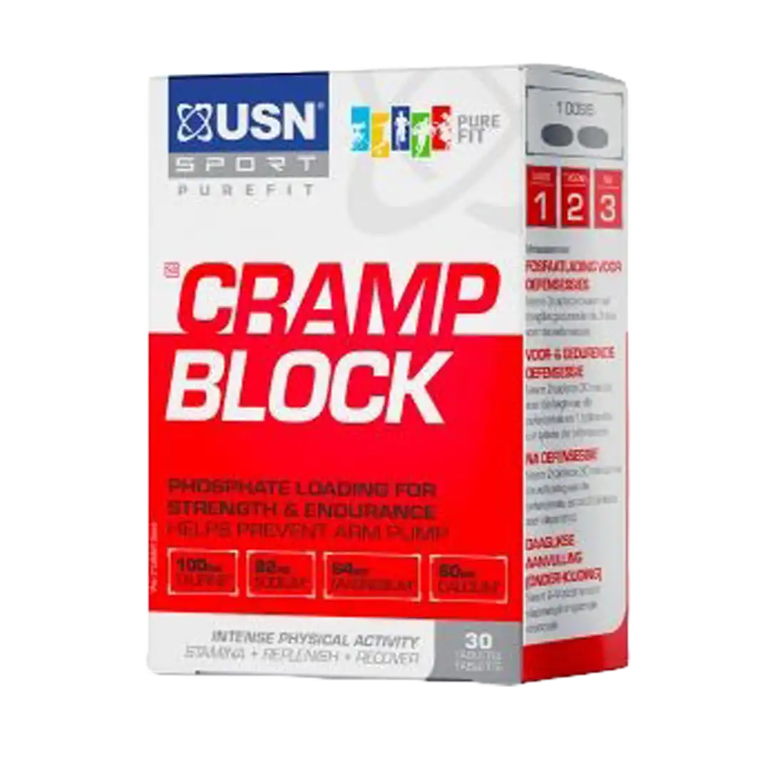 USN Cramp Block Capsules, 30's