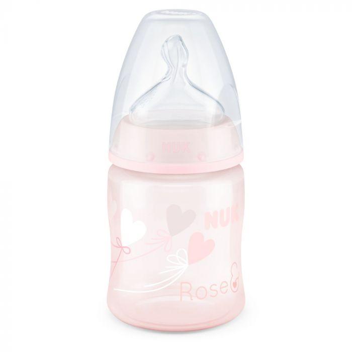 Nuk Baby Nuk First Choice Baby Rose Bottle Size 1, 150ml 6009631453524 86349
