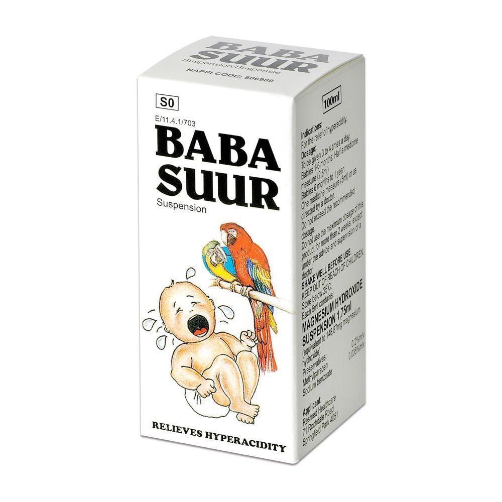 Mopani Pharmacy Baby Babasuur Cohns 100 ml 6002125110026 866989005