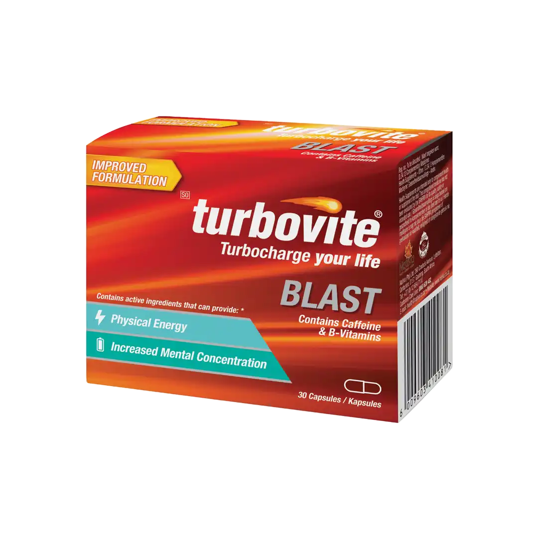 Turbovite Blast Capsules, 30's