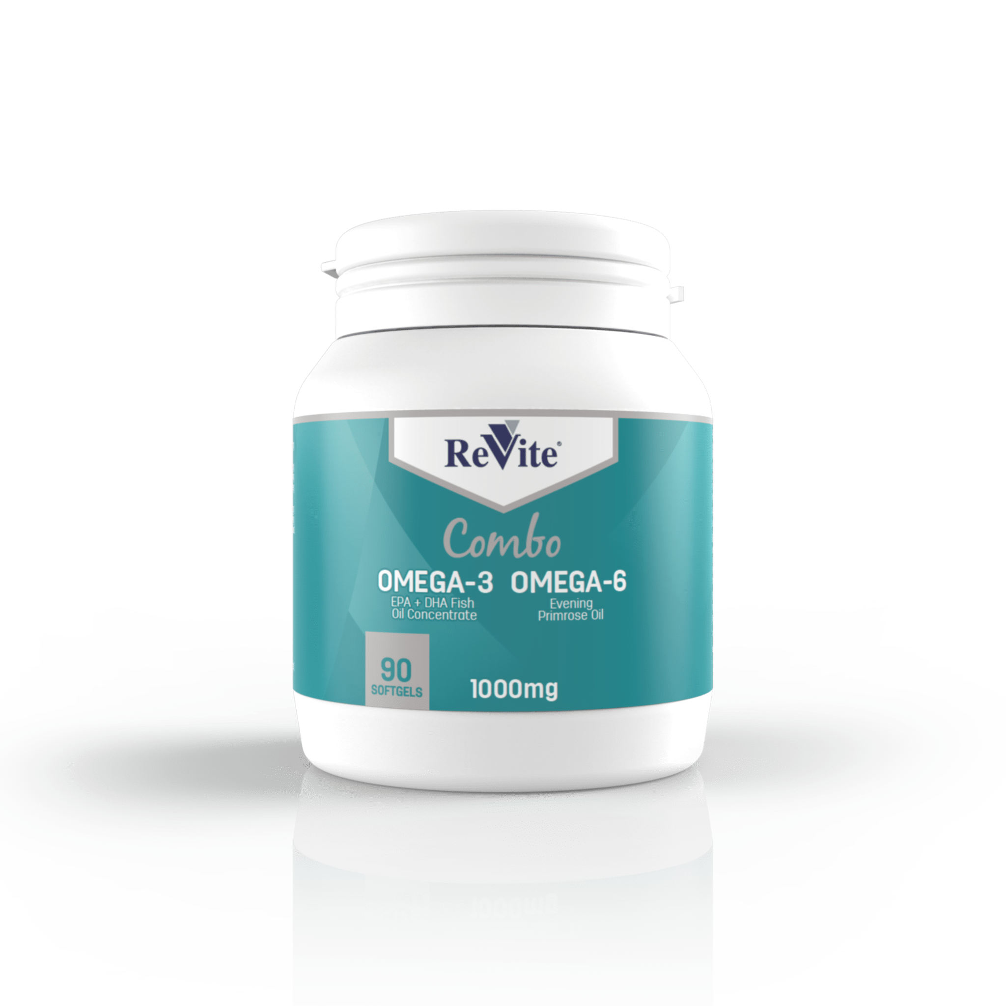 Revite Vitamins Revite Omega 3&6 Combo 1000Mg Caps, 90's 6006367001166 884891005