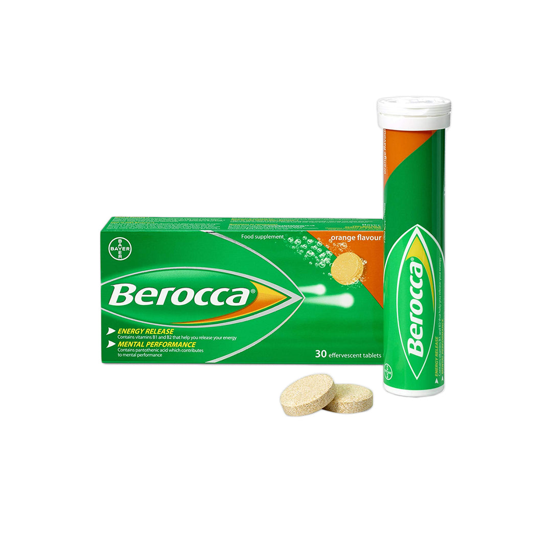 Berocca Performance Effervescent Tablets 30's, Assorted