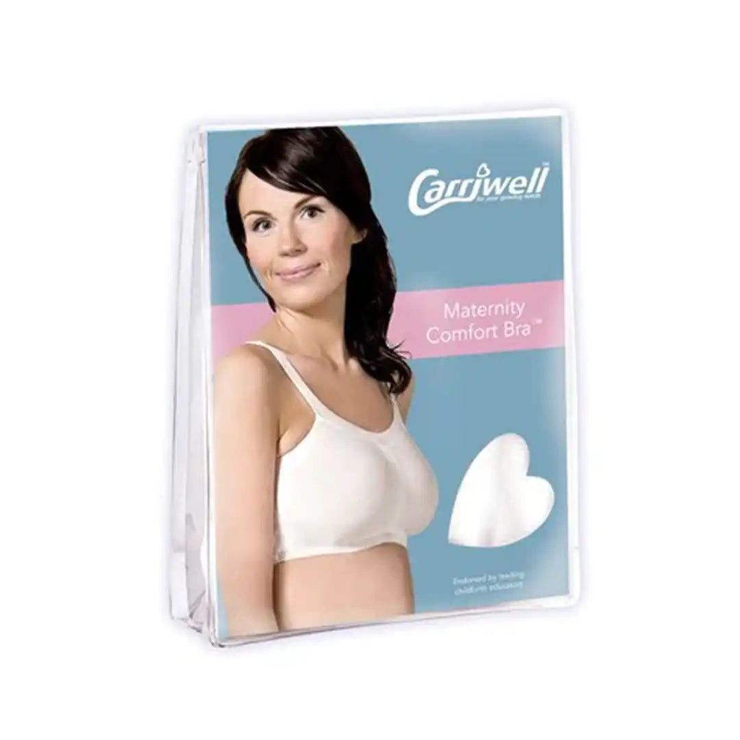 Maternity Cotton Bra Large White