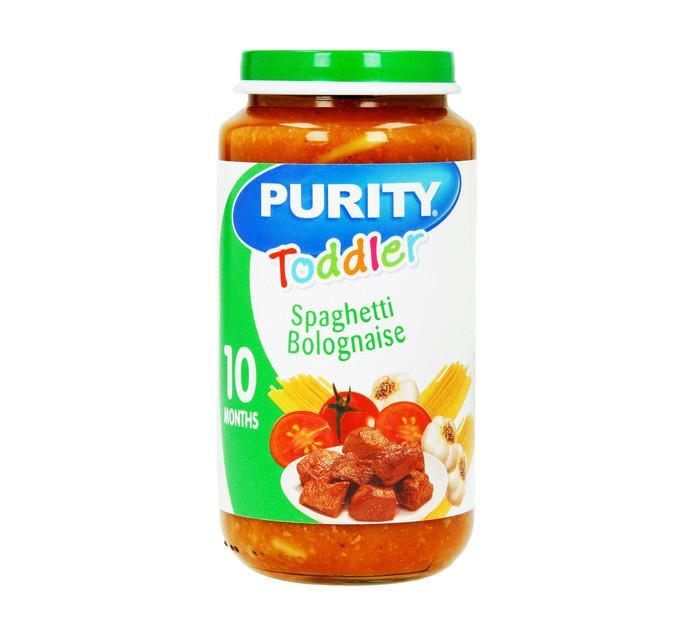 Purity Baby Purity 4 Spaghetti Bolognaise, 240ml 6001059944677 95049