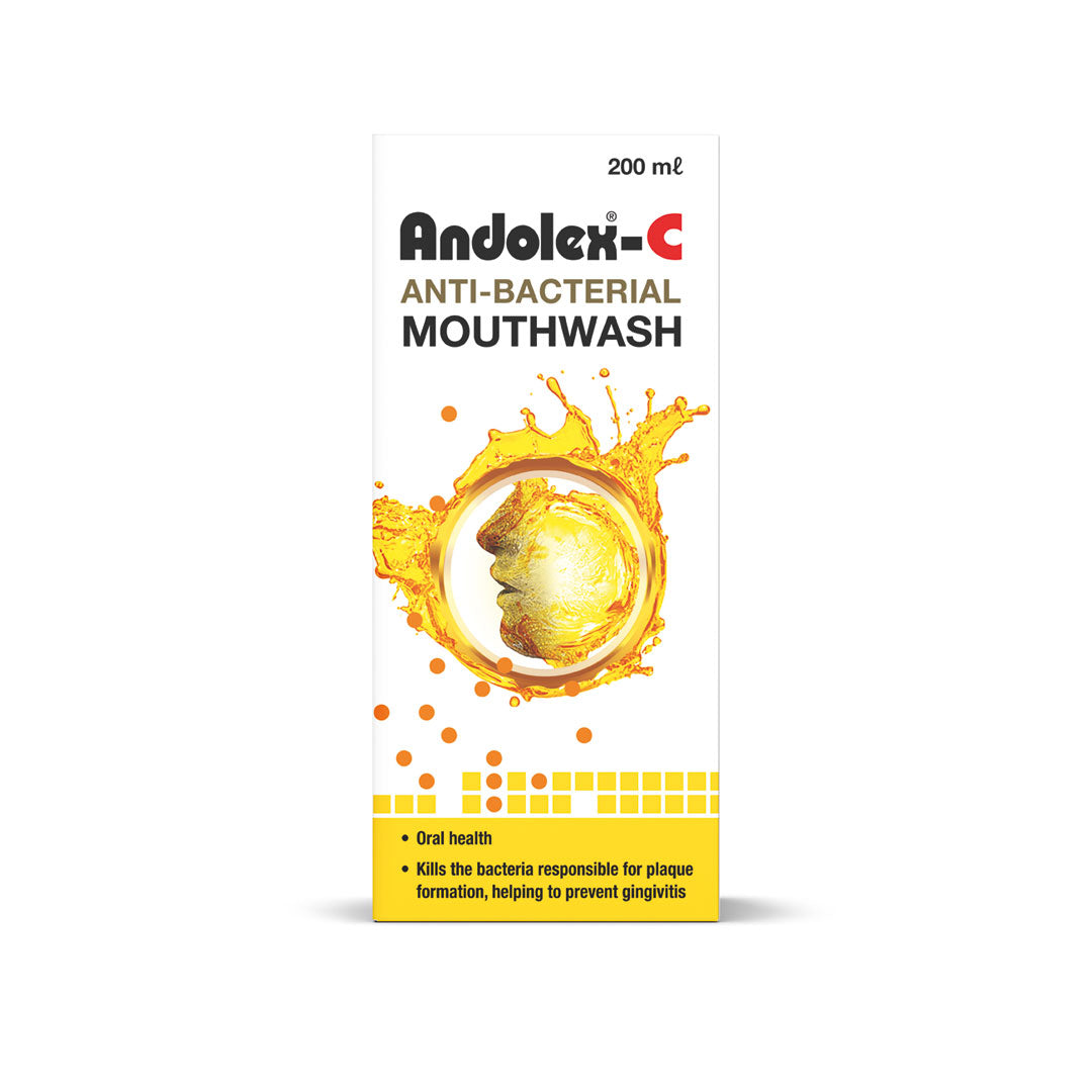 AndolexC AntiBacterial Mouthwash, 200ml