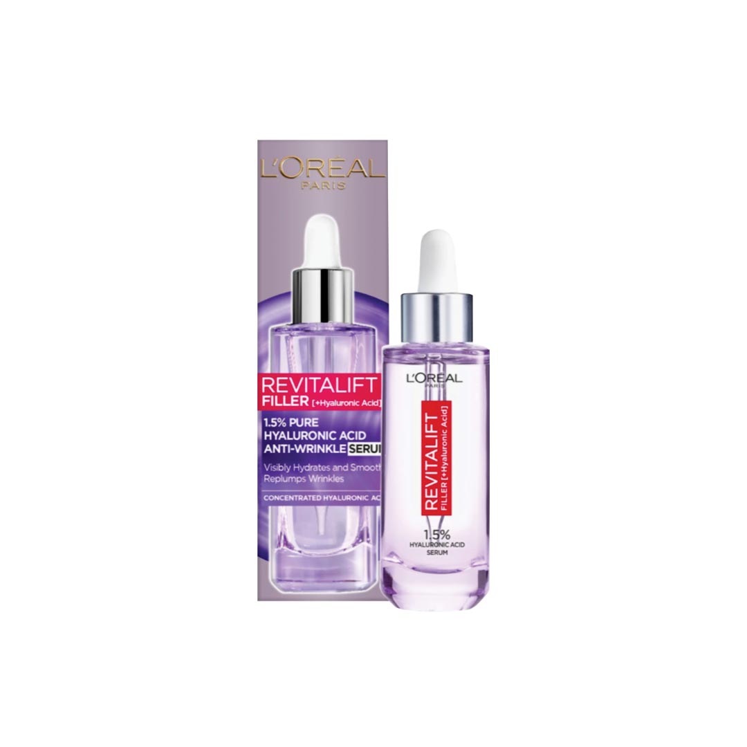 L'Oréal Revitalift Filler Hyaluronic Acid Anti-Wrinkle Serum, 30ml