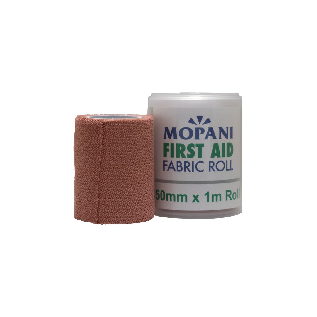 Mopani First Aid Fabric Roll 50mm x 1m