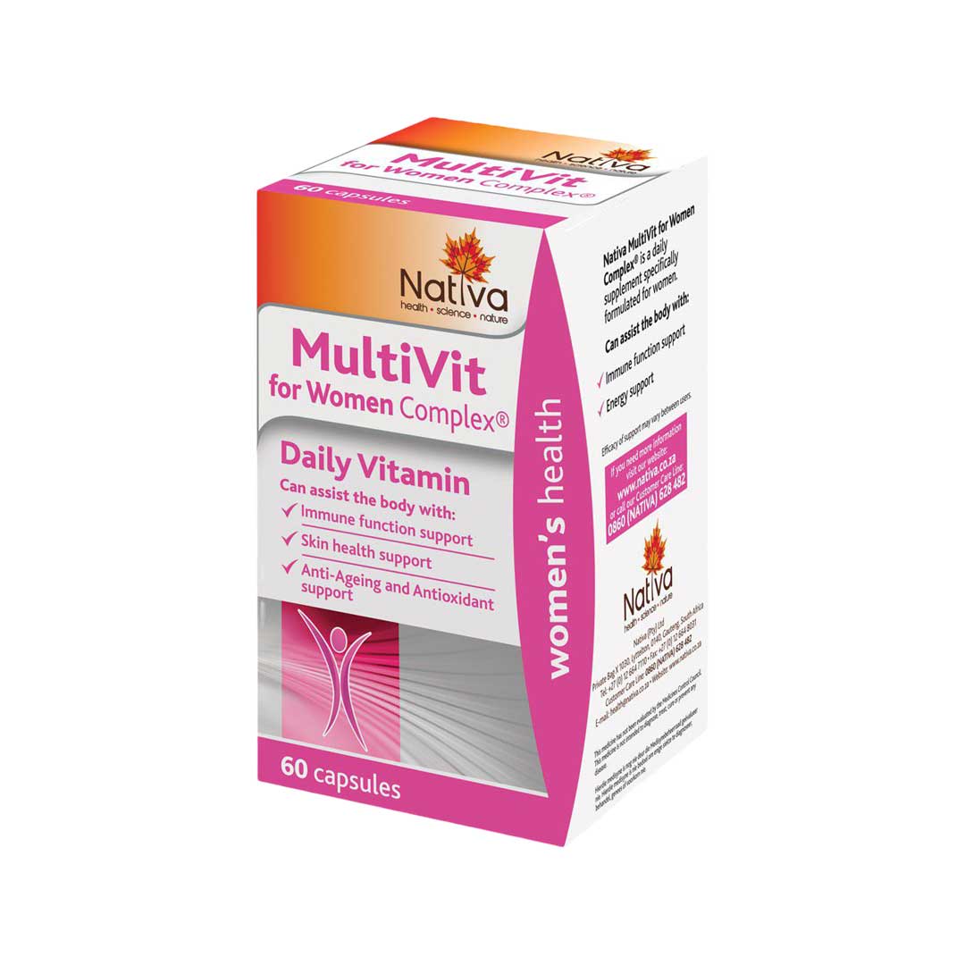 Nativa Multivitamin for Women Caps, 60's