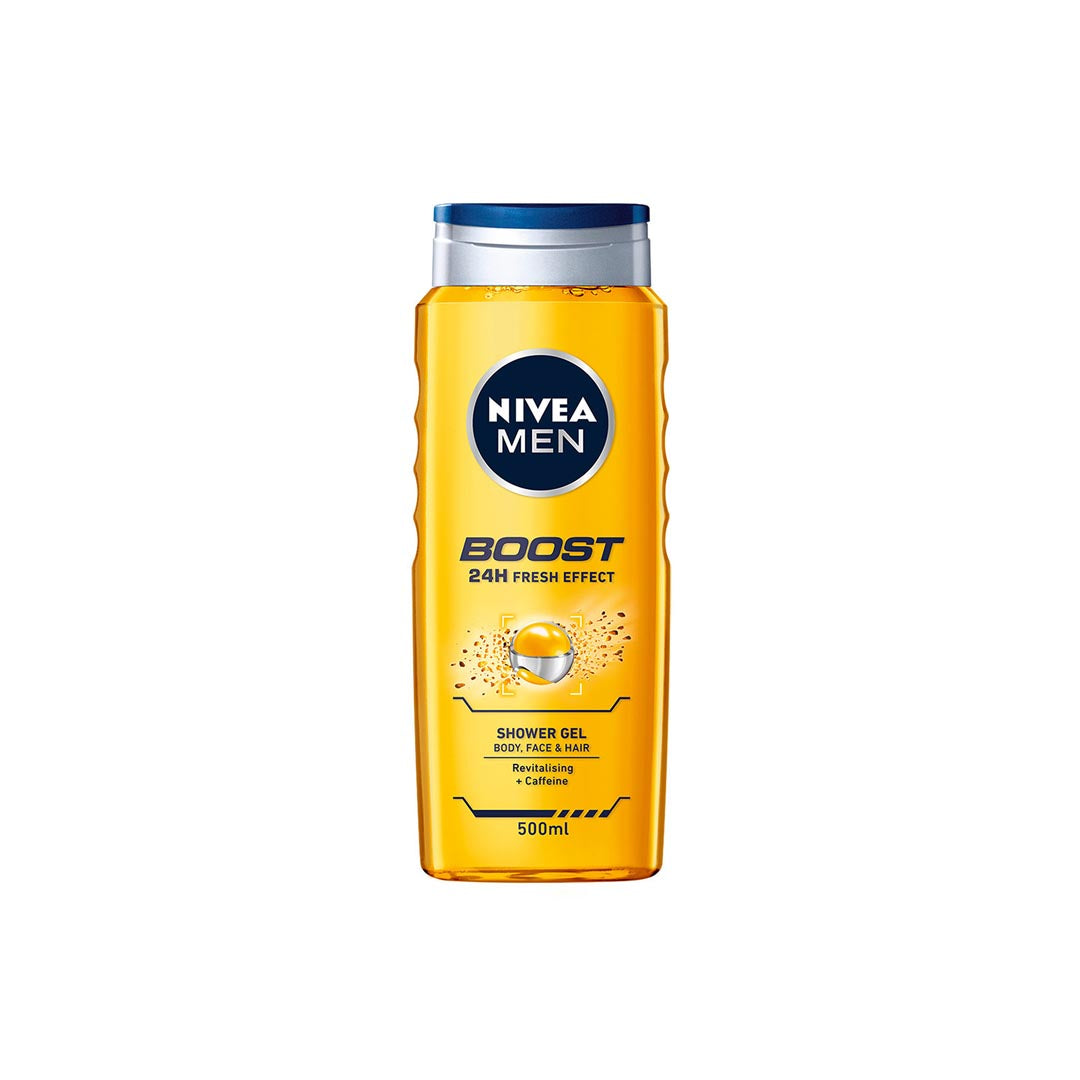 Nivea Men Boost Shower Gel, 500ml