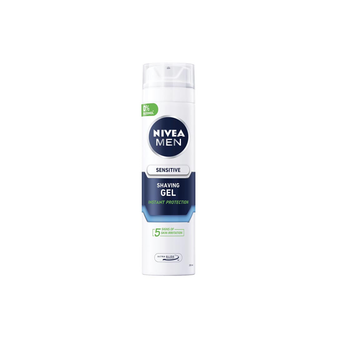 Nivea Men Sensitive Shaving Gel, 200ml