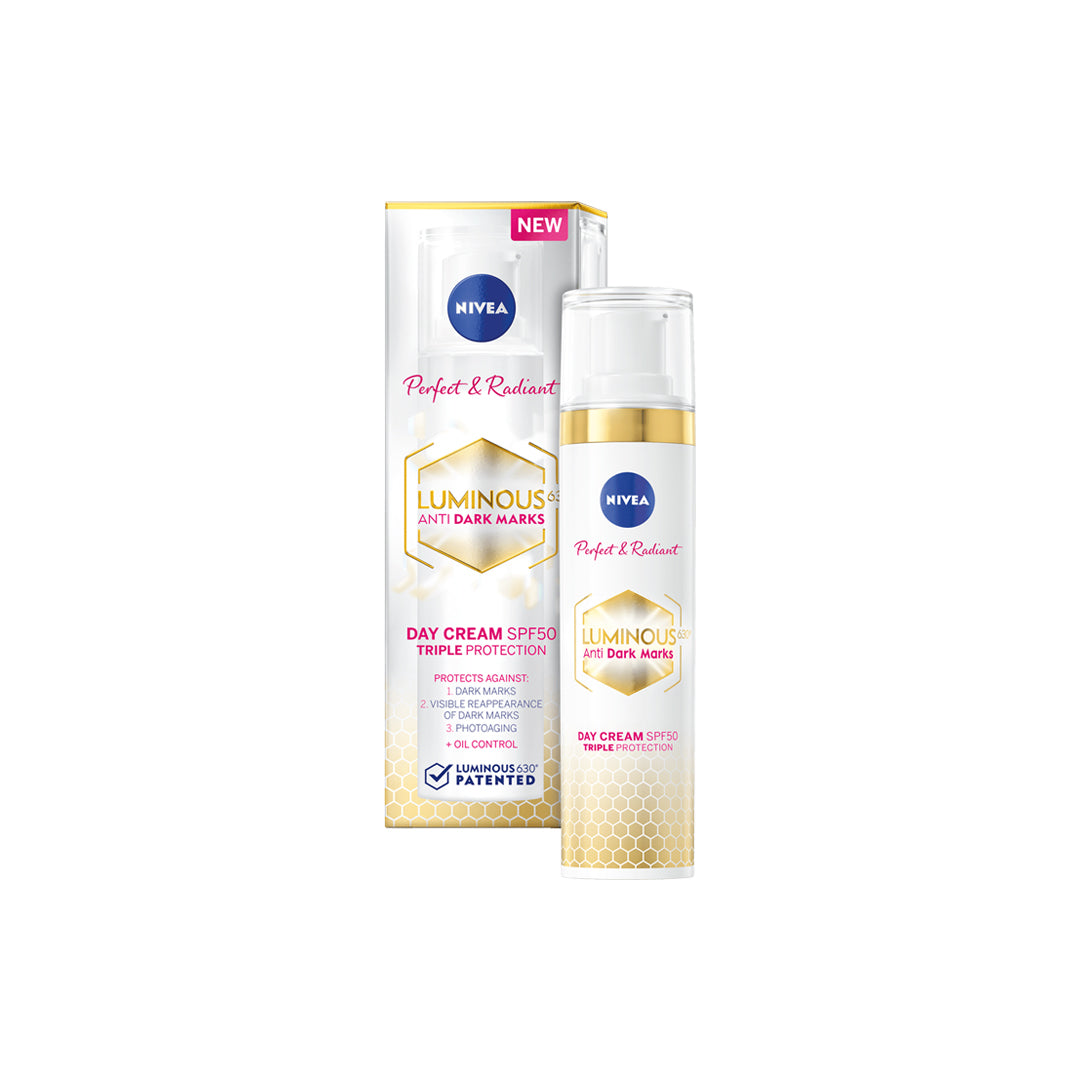 Nivea Perfect & Radiant Luminous Day Cream SPF50, 40ml