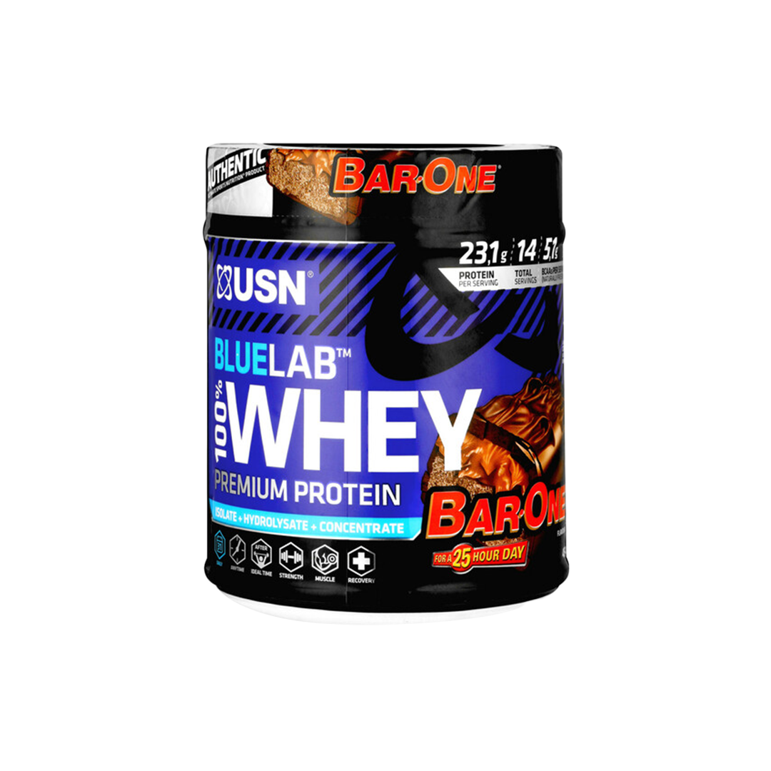 USN Blue Lab 100% Whey Premium Protein 454g, Assorted