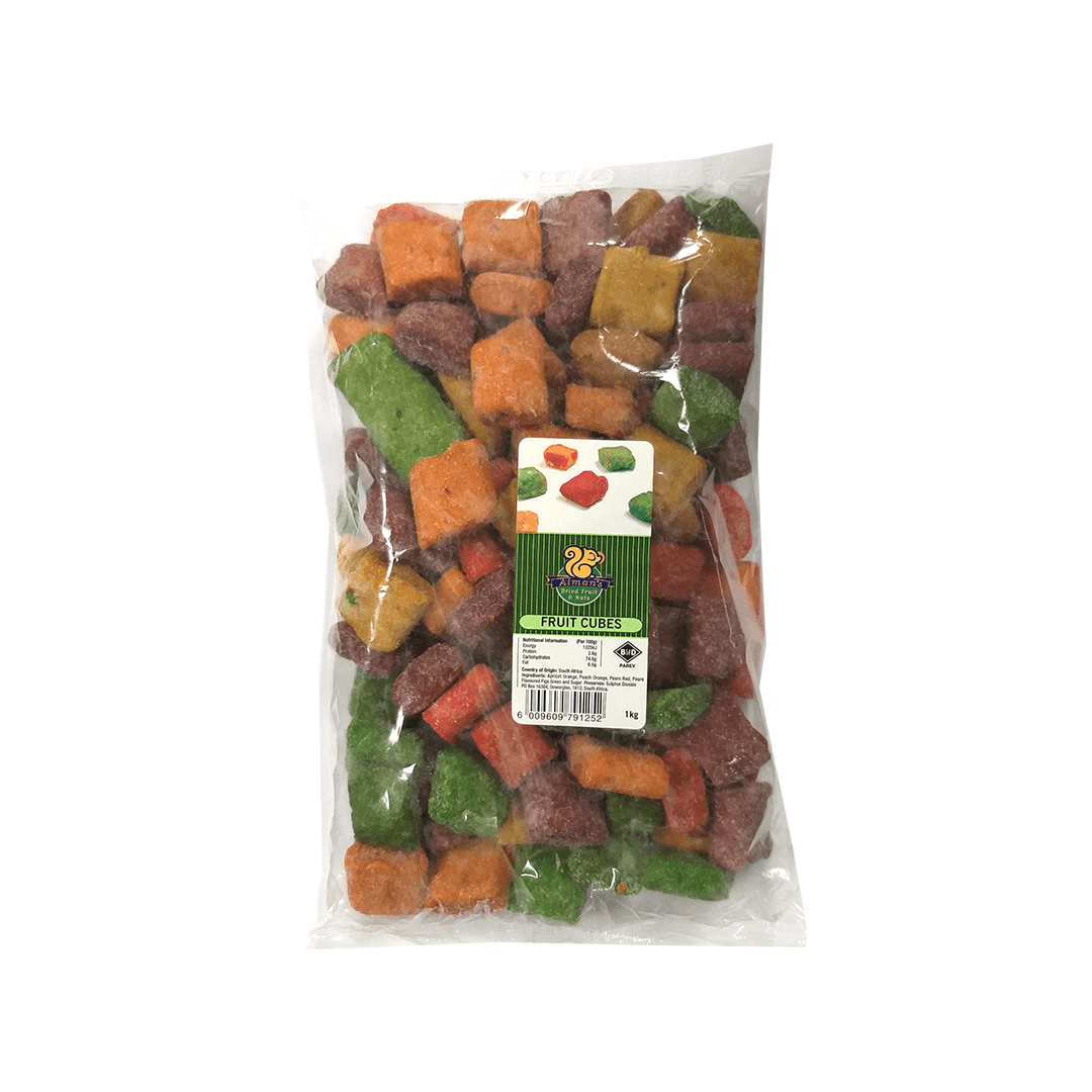 Almans Health Foods Alman's Fruit Cubes, 1kg 6009609791252 209478