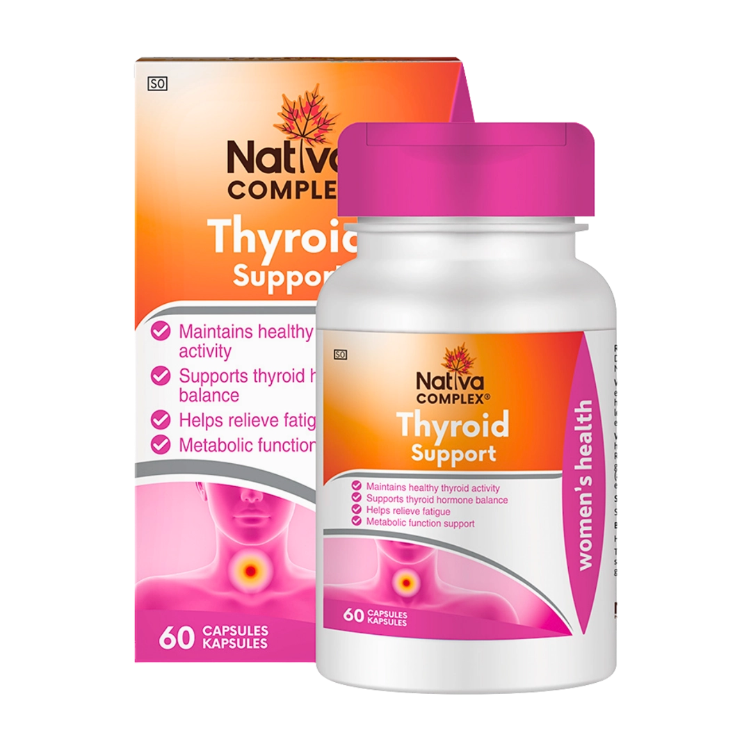 Nativa Thyroid Complex Capsules, 60's