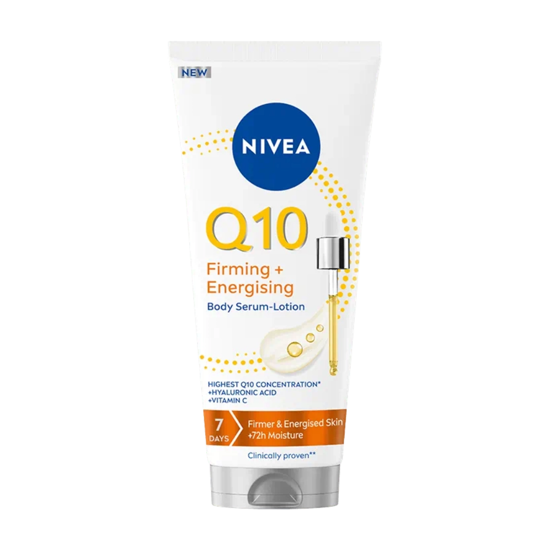 Nivea Q10 Firming+ Energising Serum-Lotion, 200ml