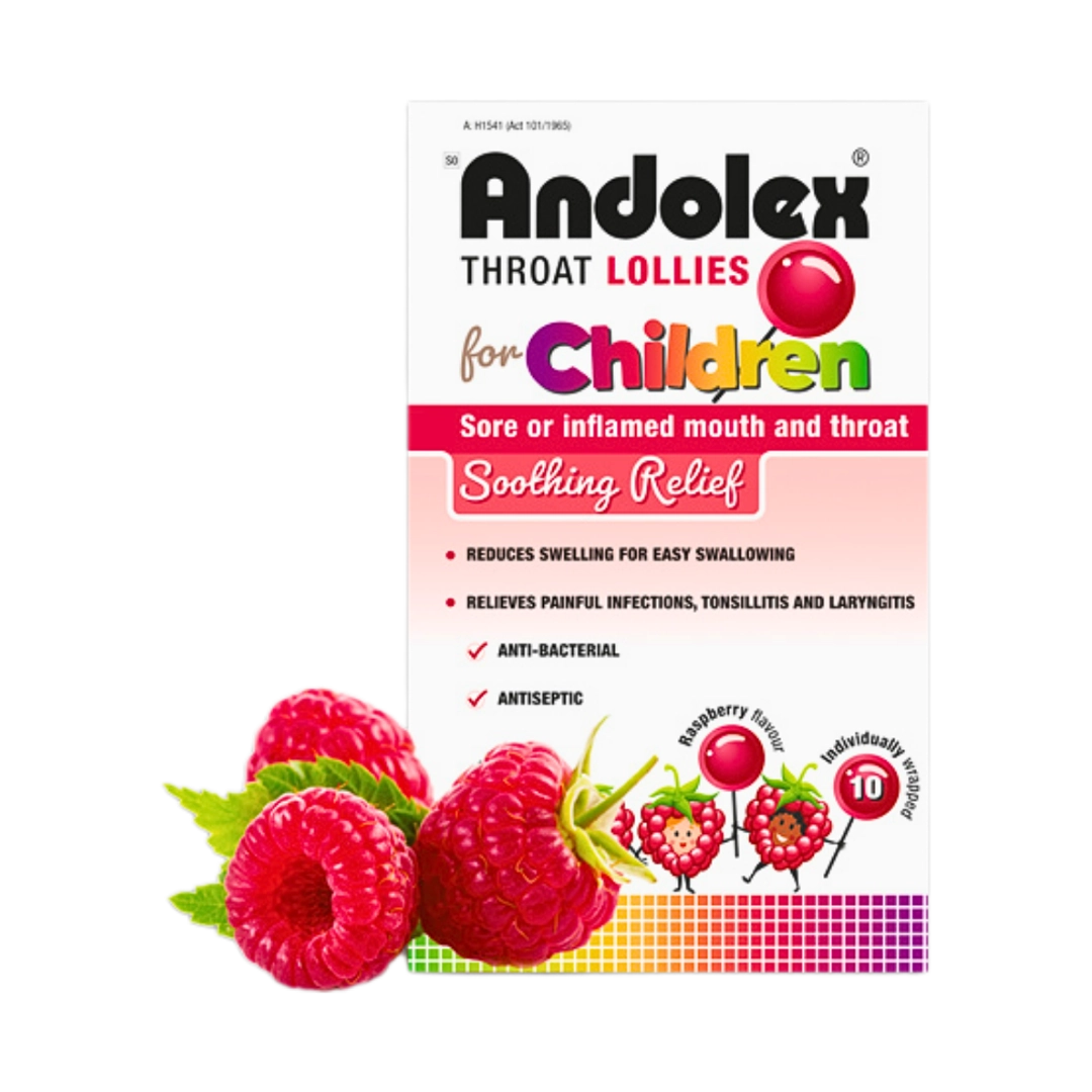 Andolex Throat Lollies, 10's