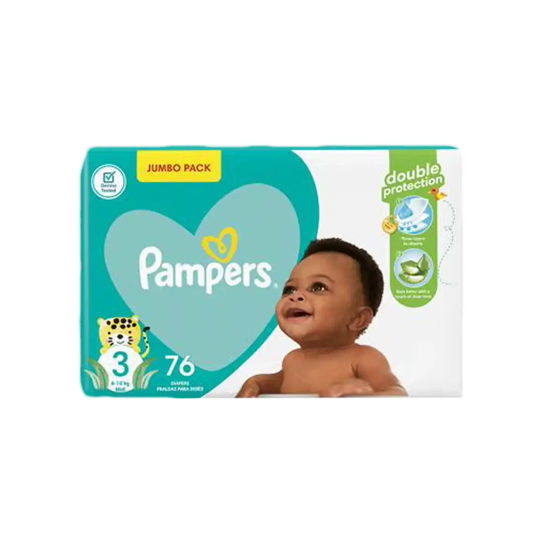 Pampers Active Baby 3 Midi, 76's