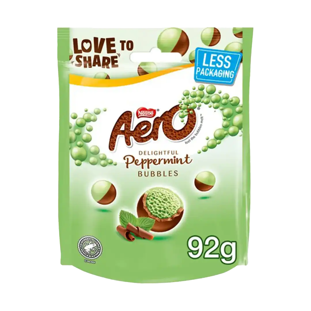 Aero Peppermint Pouch Melts, 92g