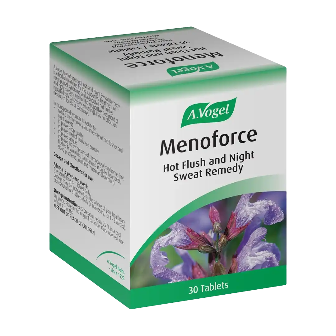 A. Vogel Menoforce Hot Flush Night Sweat Remedy Tablets, 30's