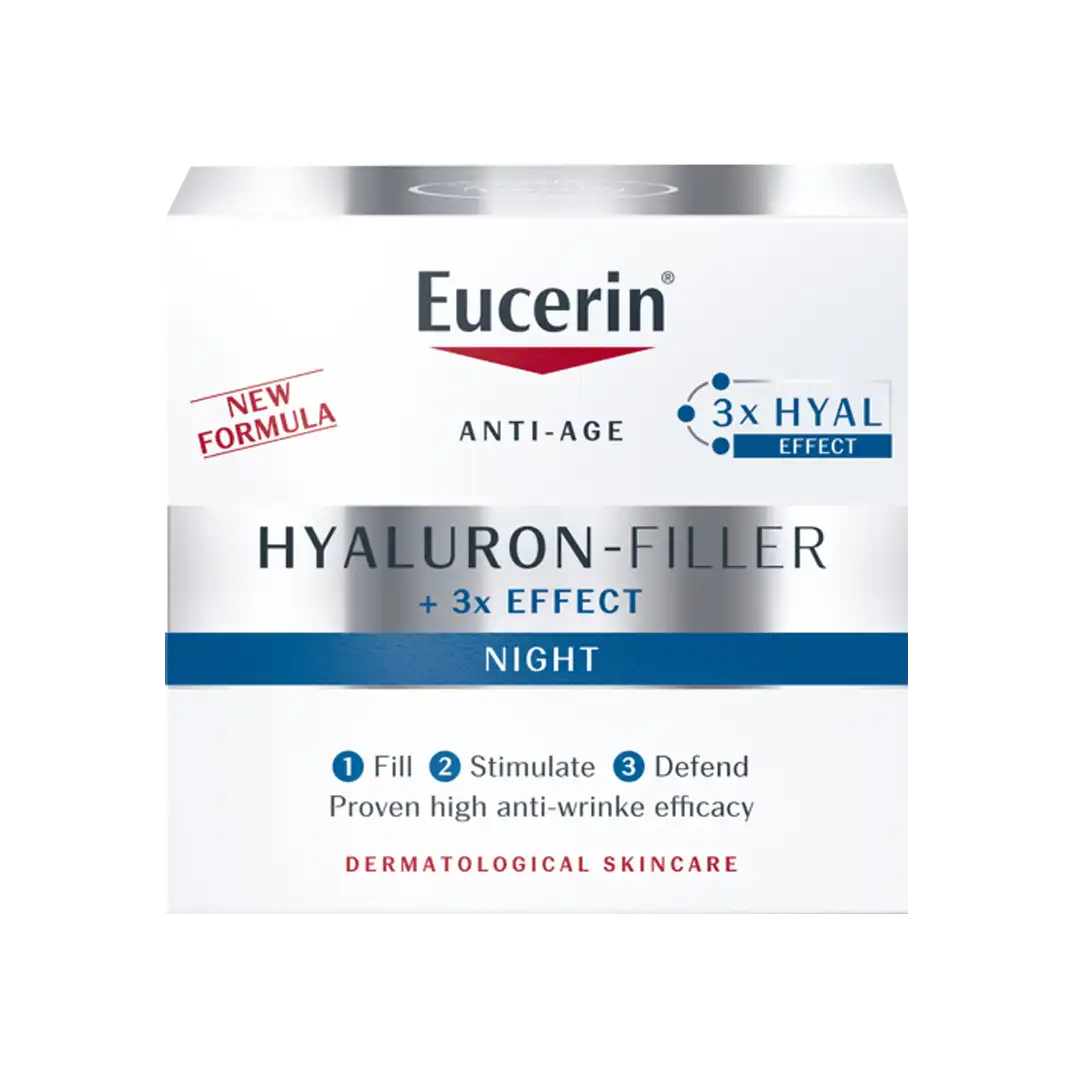 Eucerin Hyaluron + Filler Night Cream, 50ml