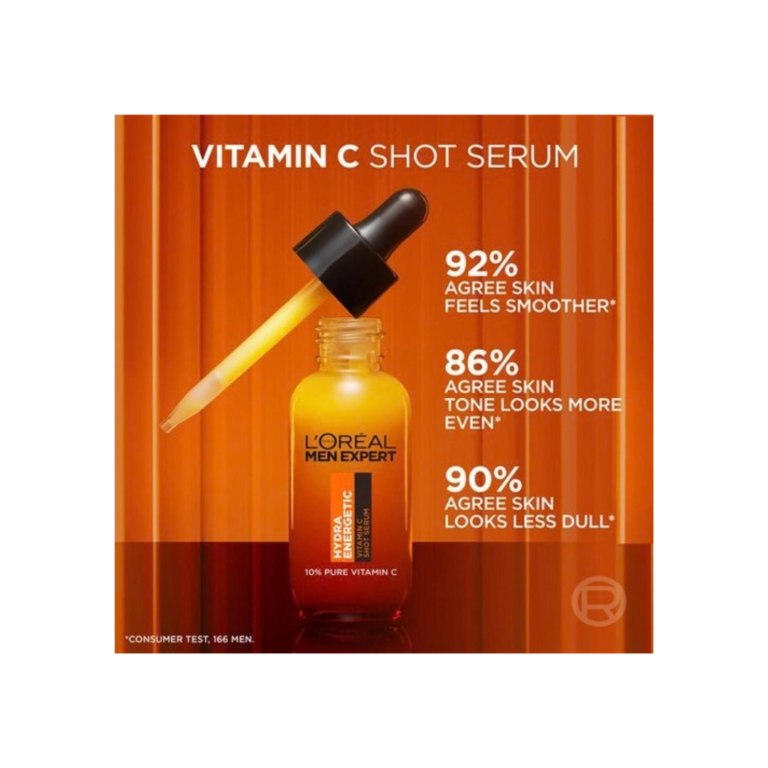 L'Oréal Men Expert Hydra Energetic Vitamin C Serum, 30ml
