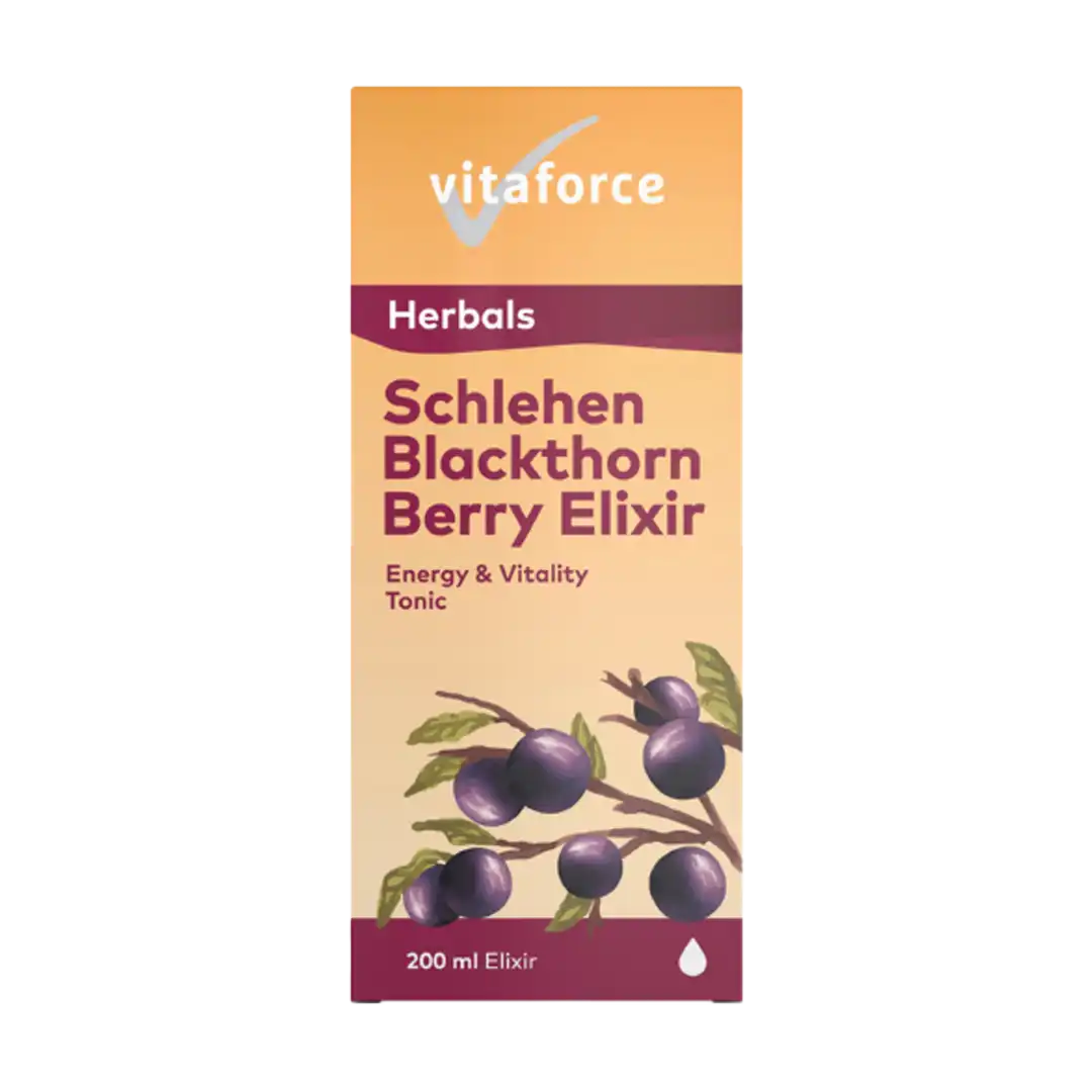 Vitaforce Schlehen Blackthorn Berry Elixir, 200ml