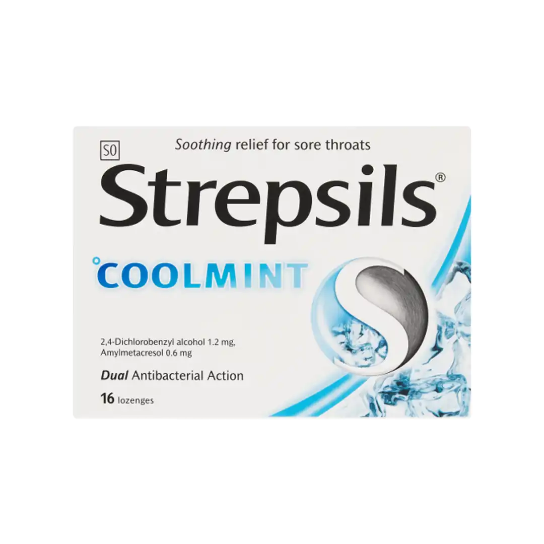 Strepsils Lozenges Coolmint, 16's