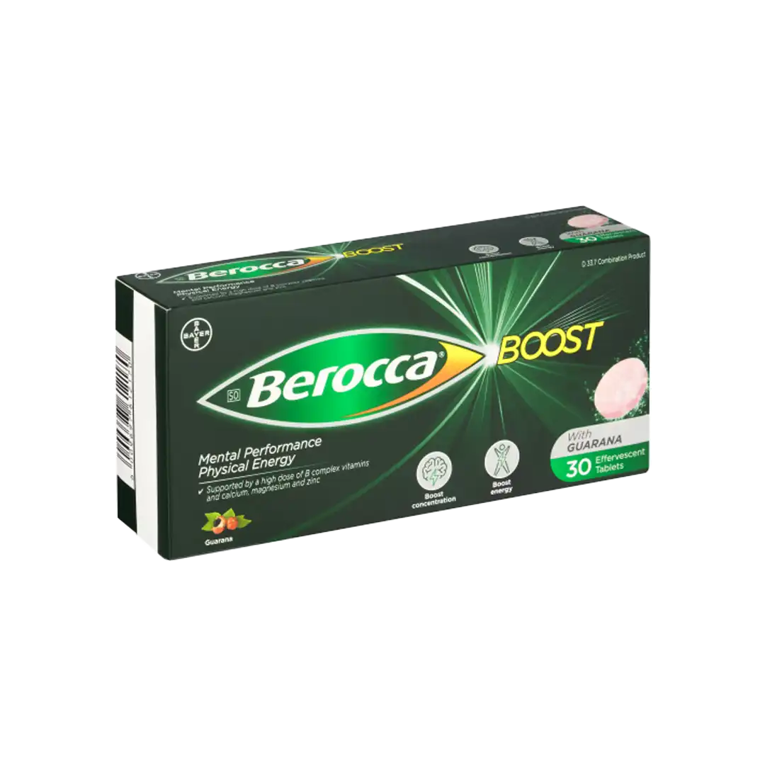 Berocca Boost Effervescent Tablets, 30's