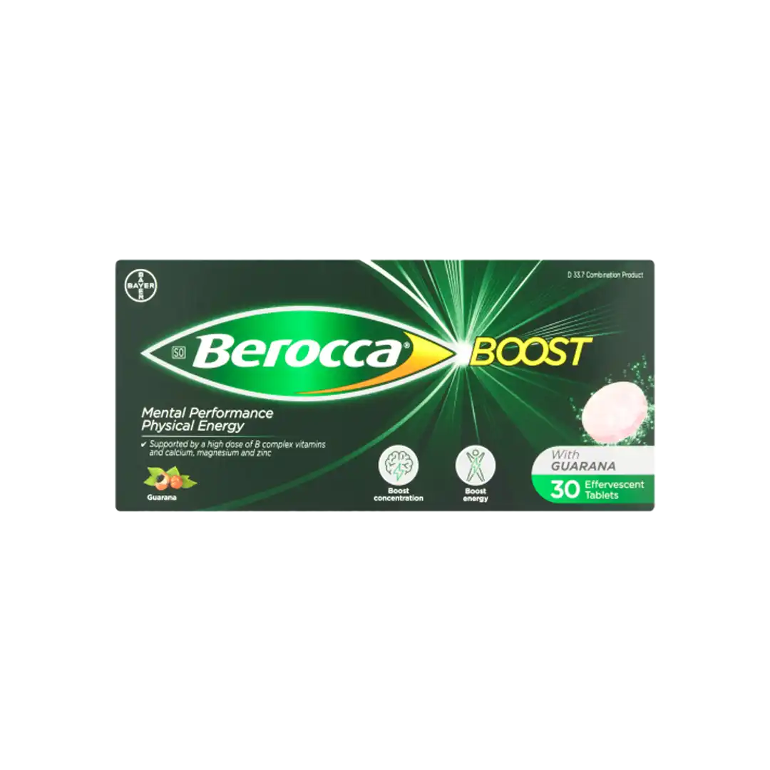 Berocca Boost Effervescent Tablets, 30's