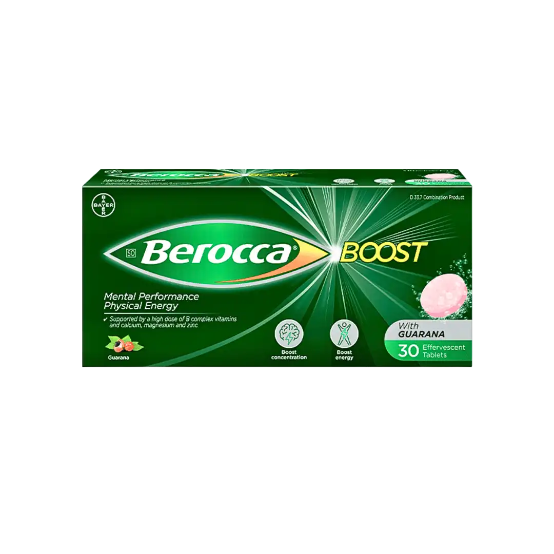 Berocca Boost Effervescent Tablets, 30's
