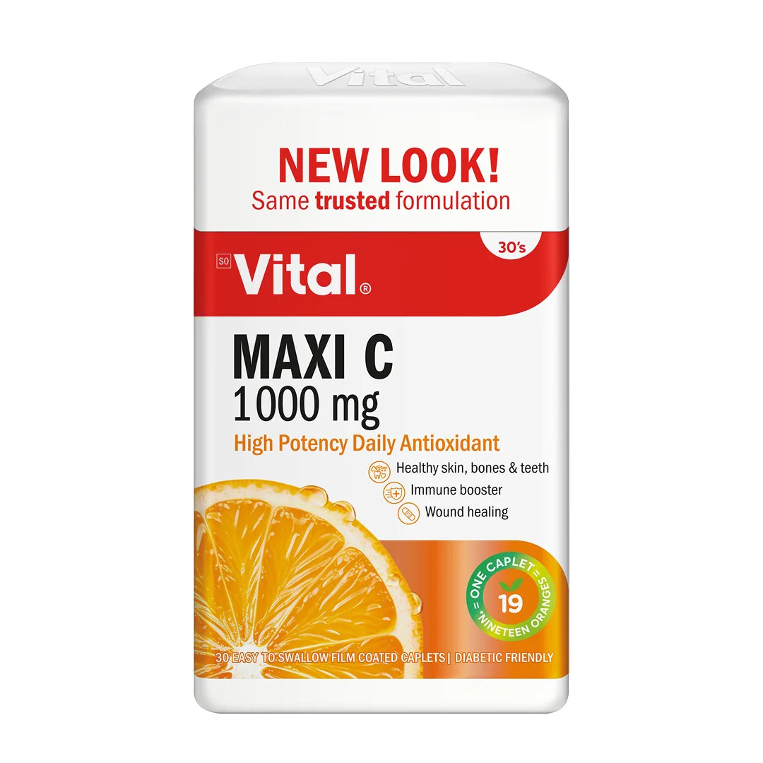 Vital Maxi C 1000Mg Tablets, 30's