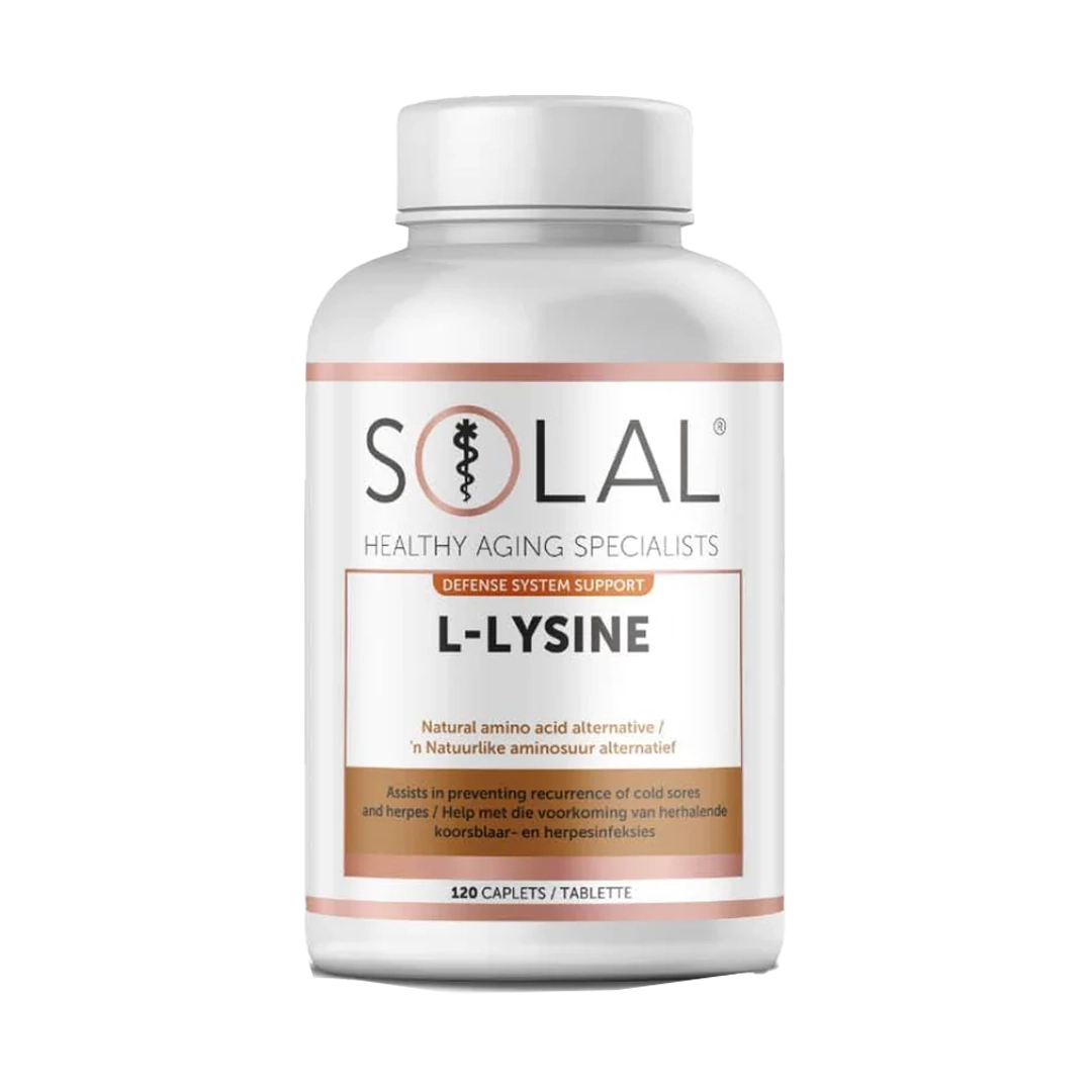 Solal L-Lysine Caps, 120's