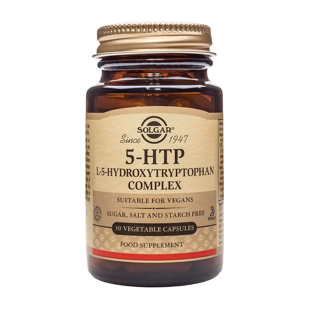 Solgar 5-HTP 100mg Vegetable Capsules, 30's
