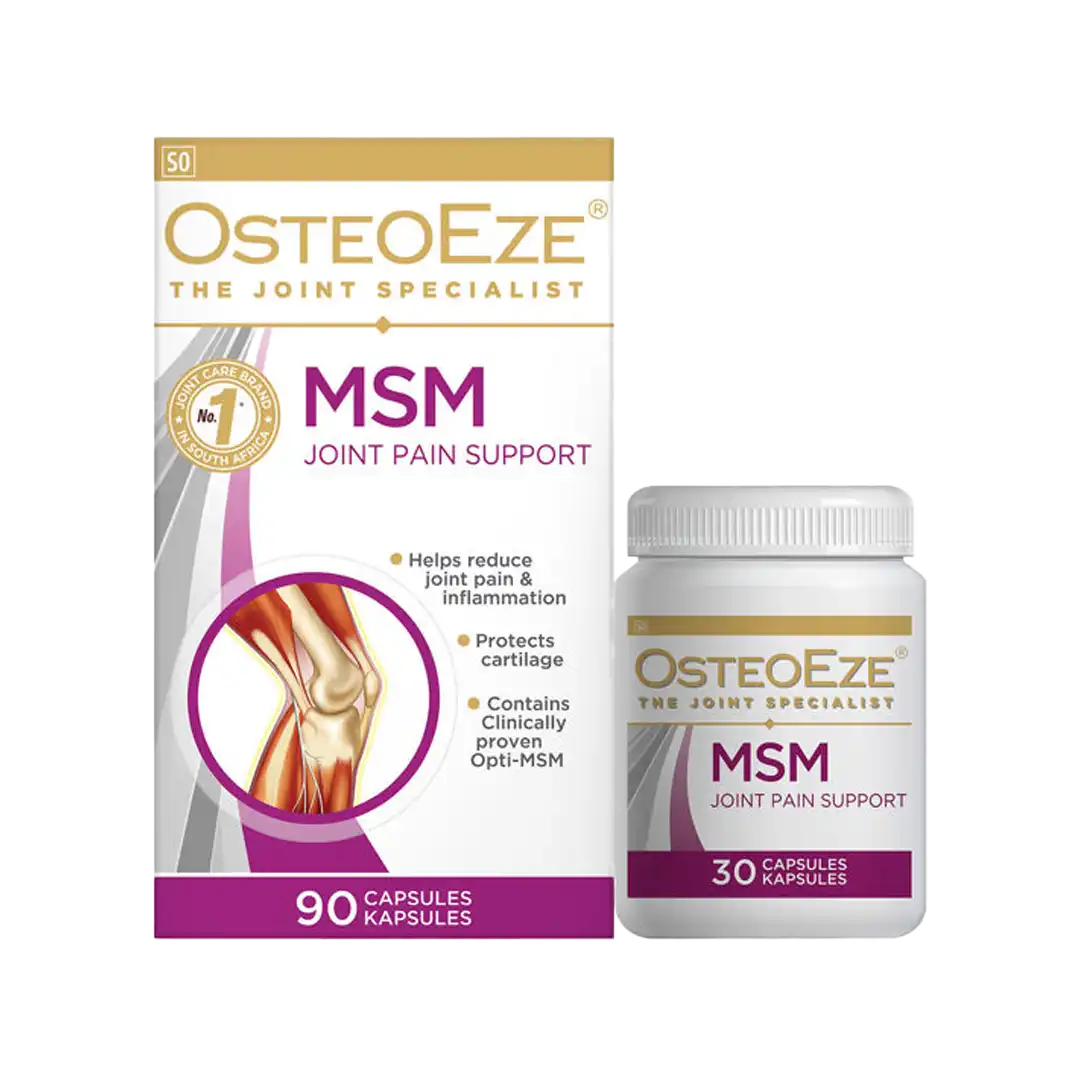 Osteoeze MSM Capsules 90's + MSM Capsules 30's
