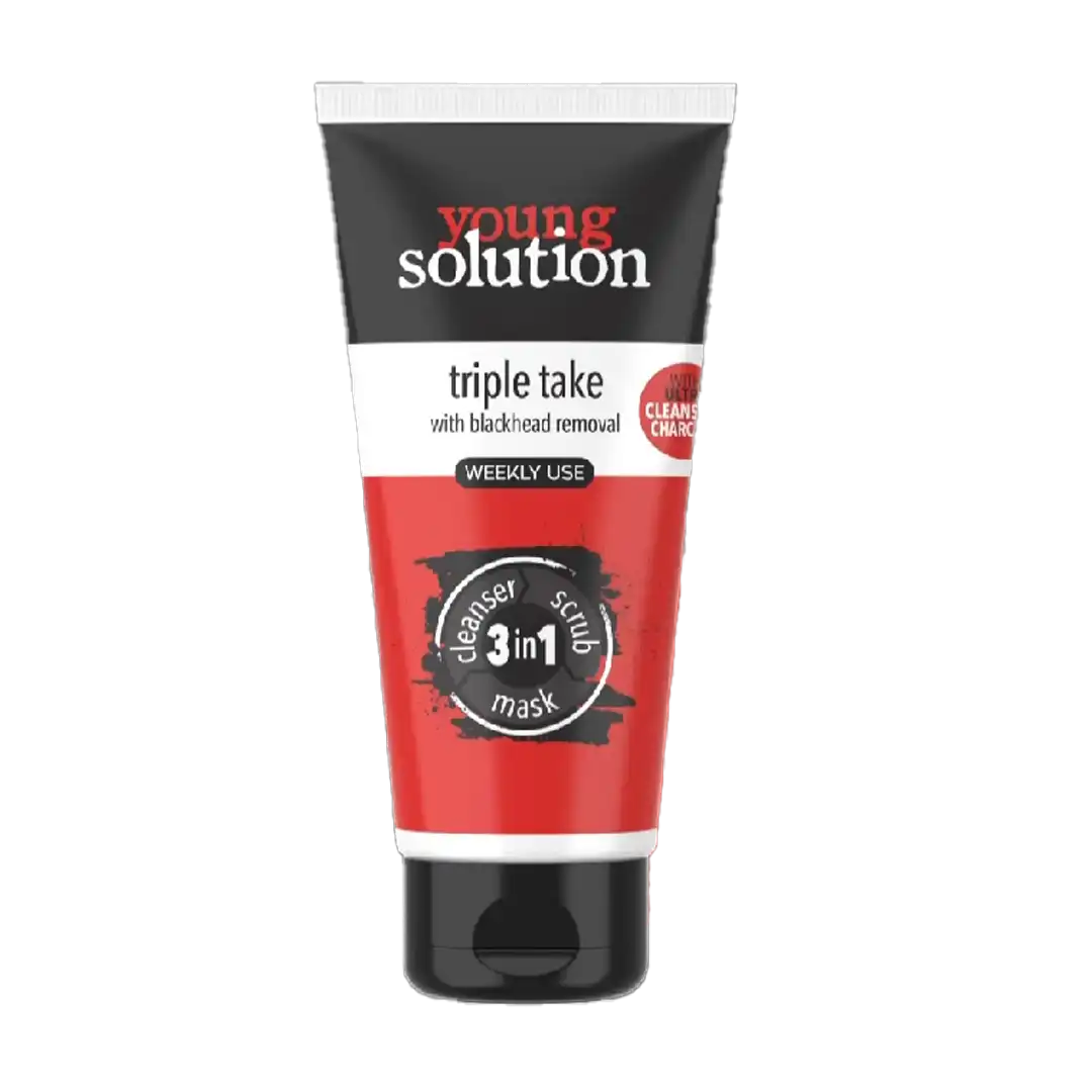 Young Solution  Take 3 3-in-1 Cleanser/Scrub/Mask, 100ml