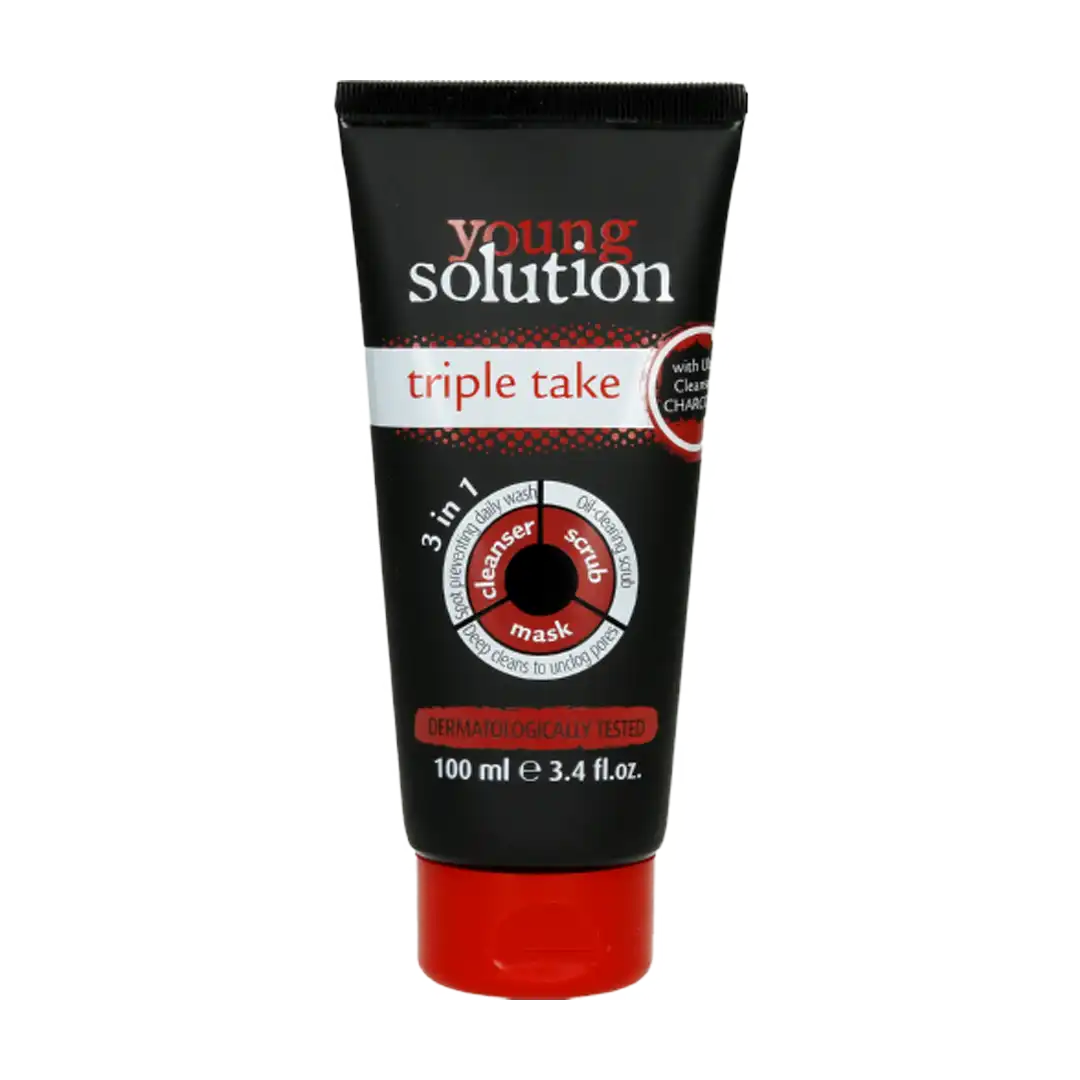 Young Solution  Take 3 3-in-1 Cleanser/Scrub/Mask, 100ml