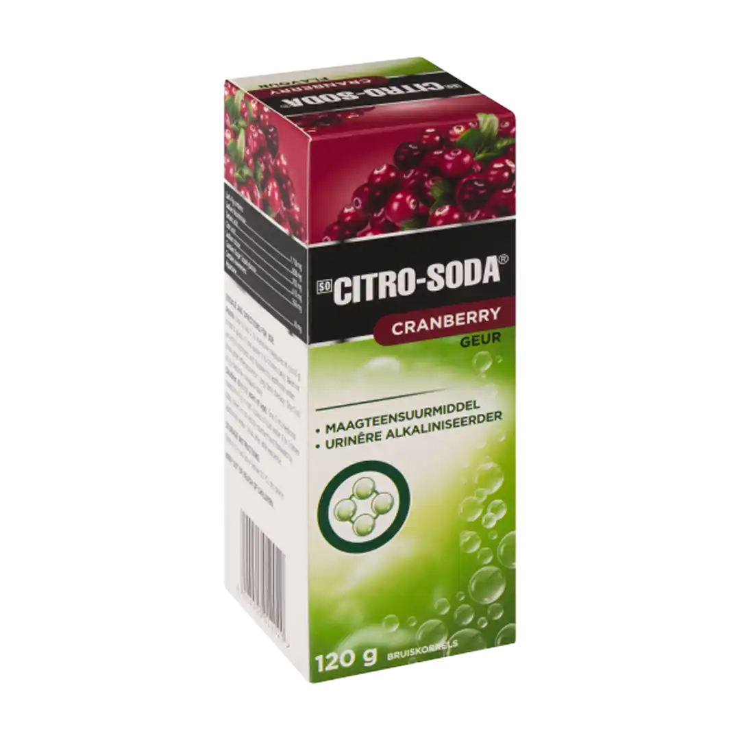 Citro-Soda Granules Cranberry, 120g